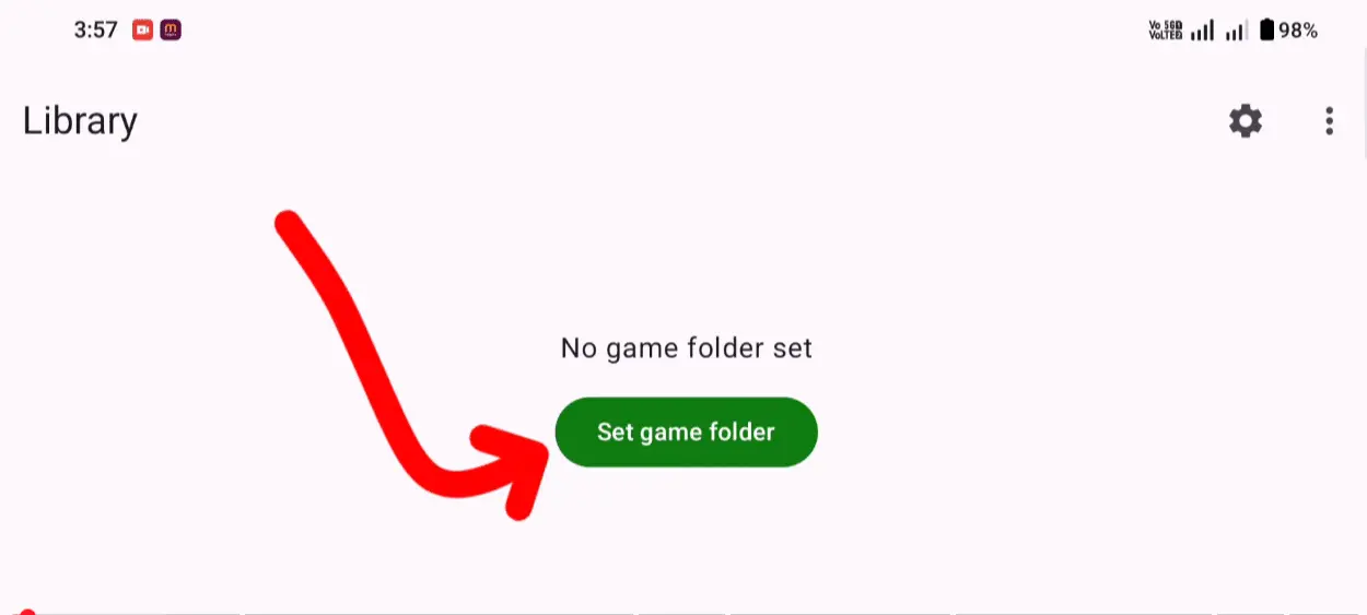 Set Your Game Folder